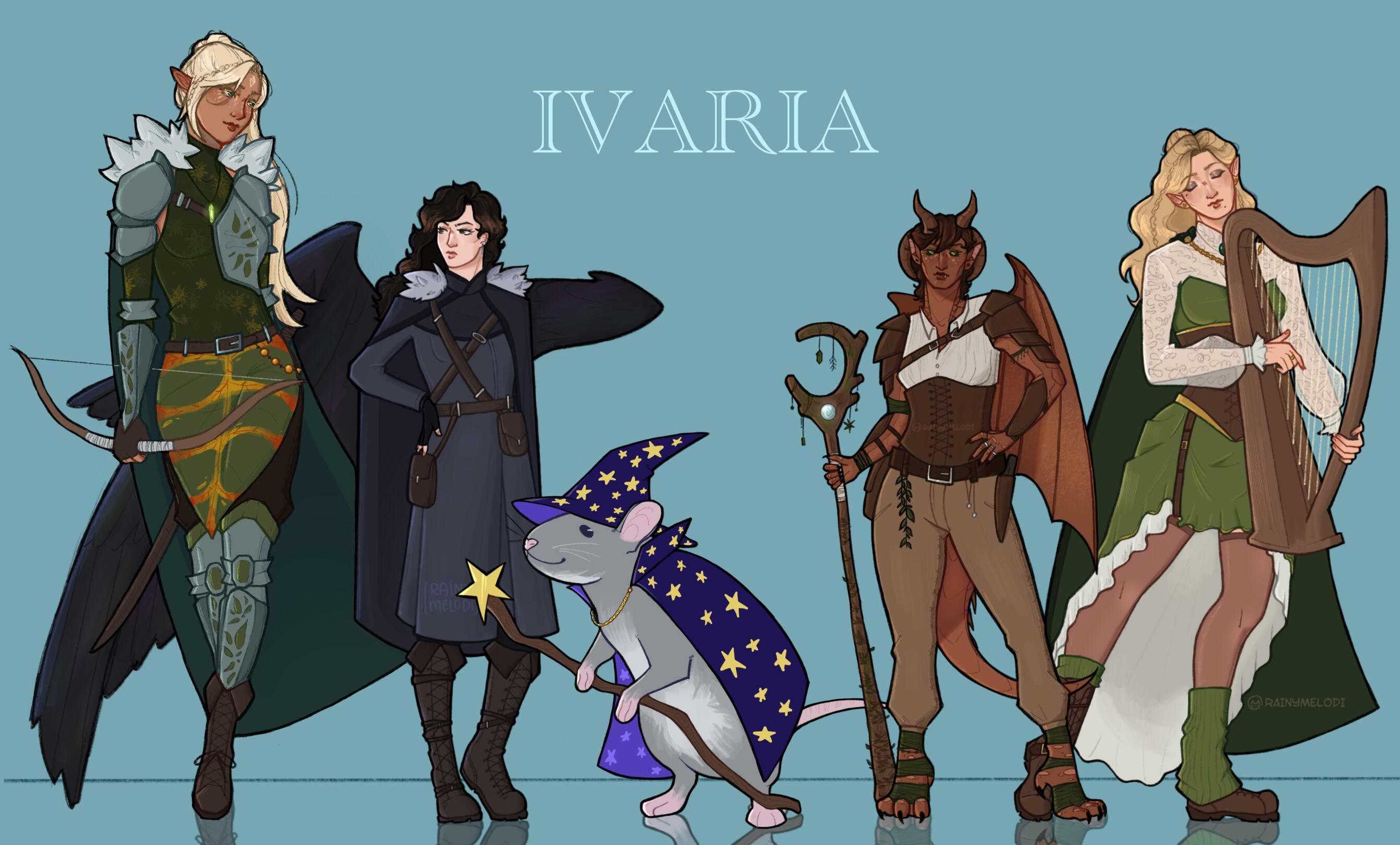 Campaign Sprites: Ivaria (2026, digital)